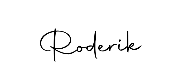 You should practise on your own different ways (Autography-DOLnW) to write your name (Roderik) in signature. don't let someone else do it for you. Roderik signature style 10 images and pictures png