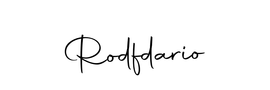 Rodfdario stylish signature style. Best Handwritten Sign (Autography-DOLnW) for my name. Handwritten Signature Collection Ideas for my name Rodfdario. Rodfdario signature style 10 images and pictures png