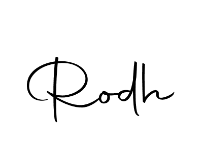 It looks lik you need a new signature style for name Rodh. Design unique handwritten (Autography-DOLnW) signature with our free signature maker in just a few clicks. Rodh signature style 10 images and pictures png