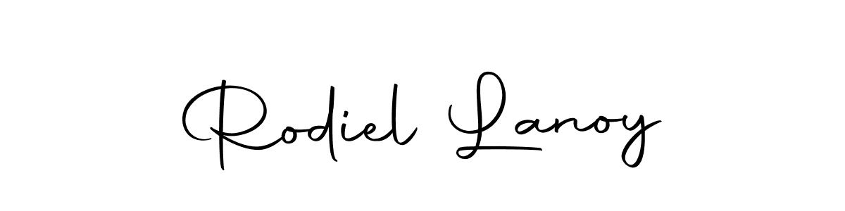 You should practise on your own different ways (Autography-DOLnW) to write your name (Rodiel Lanoy) in signature. don't let someone else do it for you. Rodiel Lanoy signature style 10 images and pictures png
