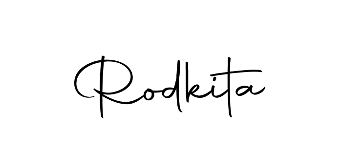 You should practise on your own different ways (Autography-DOLnW) to write your name (Rodkita) in signature. don't let someone else do it for you. Rodkita signature style 10 images and pictures png