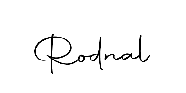 You should practise on your own different ways (Autography-DOLnW) to write your name (Rodnal) in signature. don't let someone else do it for you. Rodnal signature style 10 images and pictures png
