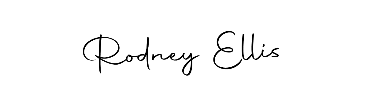 How to make Rodney Ellis name signature. Use Autography-DOLnW style for creating short signs online. This is the latest handwritten sign. Rodney Ellis signature style 10 images and pictures png