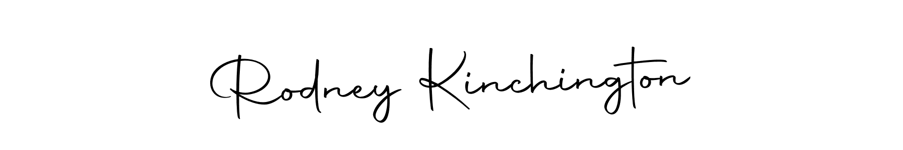 The best way (Autography-DOLnW) to make a short signature is to pick only two or three words in your name. The name Rodney Kinchington include a total of six letters. For converting this name. Rodney Kinchington signature style 10 images and pictures png