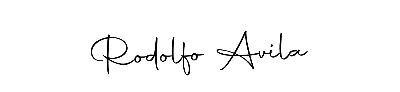 Create a beautiful signature design for name Rodolfo Avila. With this signature (Autography-DOLnW) fonts, you can make a handwritten signature for free. Rodolfo Avila signature style 10 images and pictures png