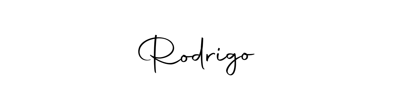 Make a beautiful signature design for name Rodrigo ❤️. With this signature (Autography-DOLnW) style, you can create a handwritten signature for free. Rodrigo ❤️ signature style 10 images and pictures png