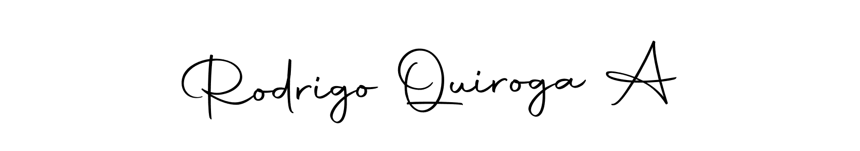 Use a signature maker to create a handwritten signature online. With this signature software, you can design (Autography-DOLnW) your own signature for name Rodrigo Quiroga A. Rodrigo Quiroga A signature style 10 images and pictures png