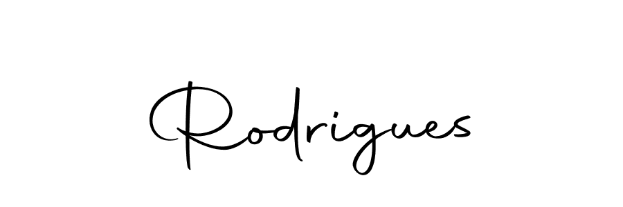 How to make Rodrigues name signature. Use Autography-DOLnW style for creating short signs online. This is the latest handwritten sign. Rodrigues signature style 10 images and pictures png