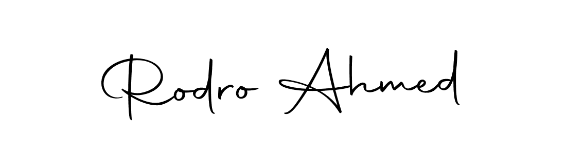 Make a beautiful signature design for name Rodro Ahmed. Use this online signature maker to create a handwritten signature for free. Rodro Ahmed signature style 10 images and pictures png