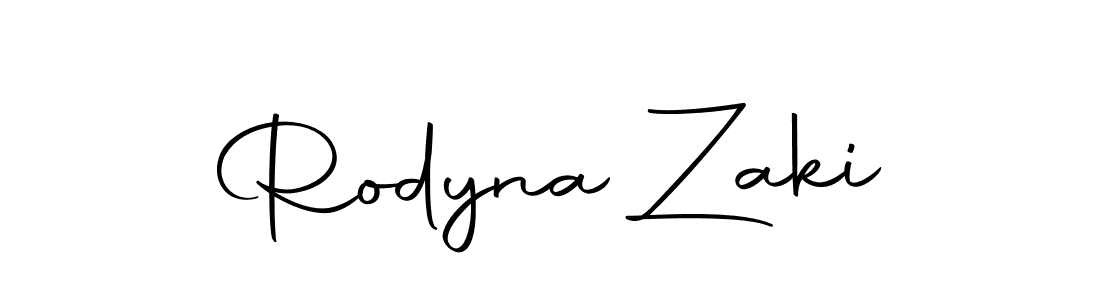 Make a beautiful signature design for name Rodyna Zaki. Use this online signature maker to create a handwritten signature for free. Rodyna Zaki signature style 10 images and pictures png