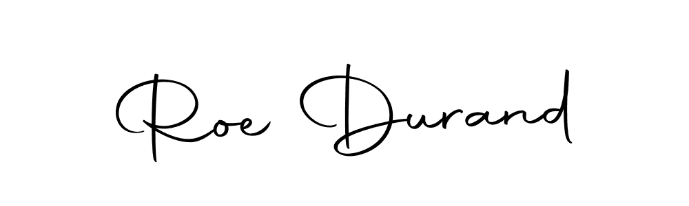 Design your own signature with our free online signature maker. With this signature software, you can create a handwritten (Autography-DOLnW) signature for name Roe Durand. Roe Durand signature style 10 images and pictures png