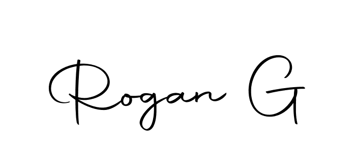 Make a beautiful signature design for name Rogan G. Use this online signature maker to create a handwritten signature for free. Rogan G signature style 10 images and pictures png