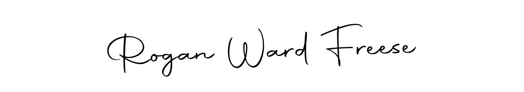 Also we have Rogan Ward Freese name is the best signature style. Create professional handwritten signature collection using Autography-DOLnW autograph style. Rogan Ward Freese signature style 10 images and pictures png