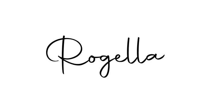 Make a beautiful signature design for name Rogella. With this signature (Autography-DOLnW) style, you can create a handwritten signature for free. Rogella signature style 10 images and pictures png