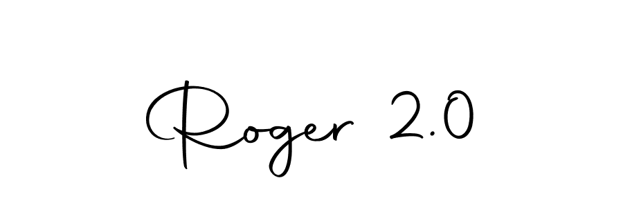 How to make Roger 2.0 signature? Autography-DOLnW is a professional autograph style. Create handwritten signature for Roger 2.0 name. Roger 2.0 signature style 10 images and pictures png