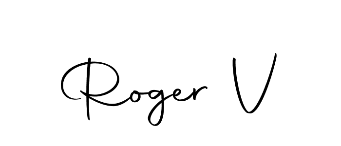 It looks lik you need a new signature style for name Roger V. Design unique handwritten (Autography-DOLnW) signature with our free signature maker in just a few clicks. Roger V signature style 10 images and pictures png