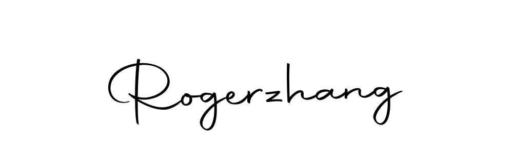 Create a beautiful signature design for name Rogerzhang. With this signature (Autography-DOLnW) fonts, you can make a handwritten signature for free. Rogerzhang signature style 10 images and pictures png