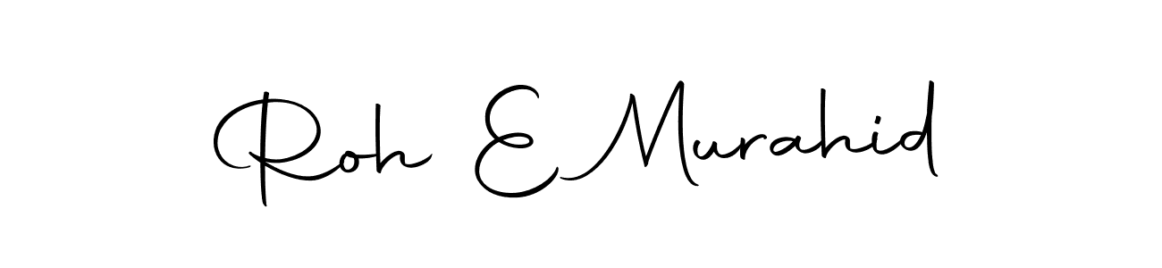 Make a beautiful signature design for name Roh E Murahid. With this signature (Autography-DOLnW) style, you can create a handwritten signature for free. Roh E Murahid signature style 10 images and pictures png
