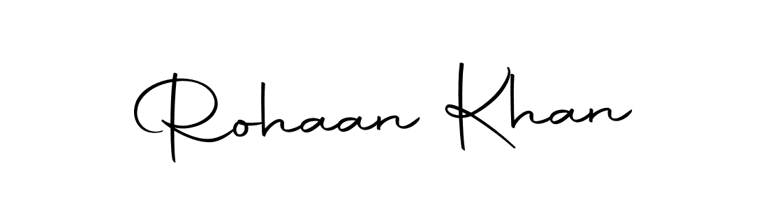 You should practise on your own different ways (Autography-DOLnW) to write your name (Rohaan Khan) in signature. don't let someone else do it for you. Rohaan Khan signature style 10 images and pictures png