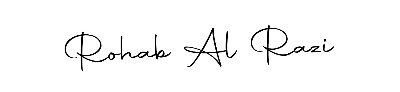 Rohab Al Razi stylish signature style. Best Handwritten Sign (Autography-DOLnW) for my name. Handwritten Signature Collection Ideas for my name Rohab Al Razi. Rohab Al Razi signature style 10 images and pictures png