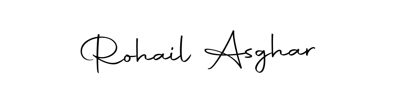 Similarly Autography-DOLnW is the best handwritten signature design. Signature creator online .You can use it as an online autograph creator for name Rohail Asghar. Rohail Asghar signature style 10 images and pictures png