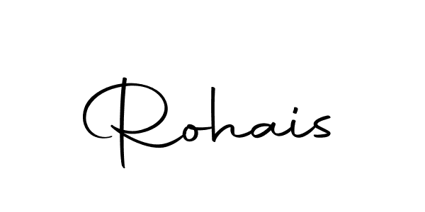The best way (Autography-DOLnW) to make a short signature is to pick only two or three words in your name. The name Rohais include a total of six letters. For converting this name. Rohais signature style 10 images and pictures png