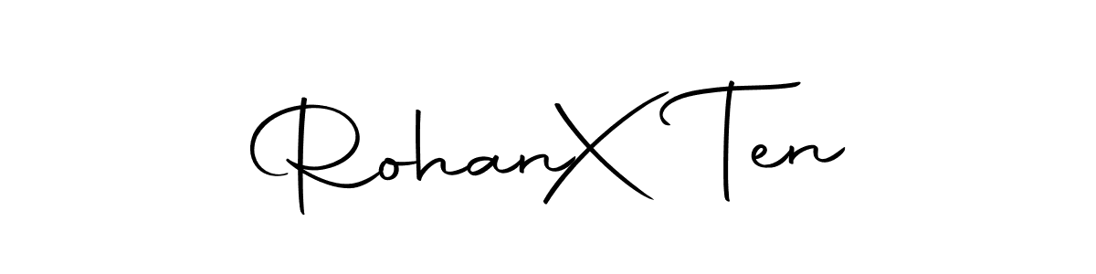 Here are the top 10 professional signature styles for the name Rohan  X Ten. These are the best autograph styles you can use for your name. Rohan  X Ten signature style 10 images and pictures png