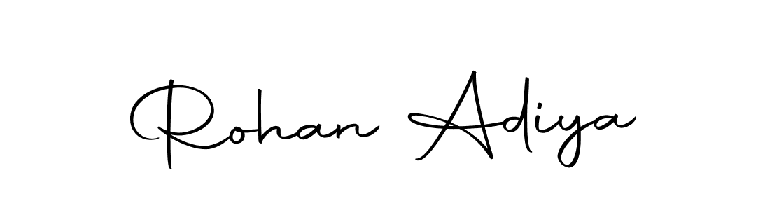 How to make Rohan Adiya signature? Autography-DOLnW is a professional autograph style. Create handwritten signature for Rohan Adiya name. Rohan Adiya signature style 10 images and pictures png