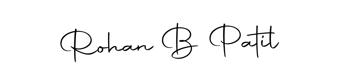 Make a short Rohan B Patil signature style. Manage your documents anywhere anytime using Autography-DOLnW. Create and add eSignatures, submit forms, share and send files easily. Rohan B Patil signature style 10 images and pictures png