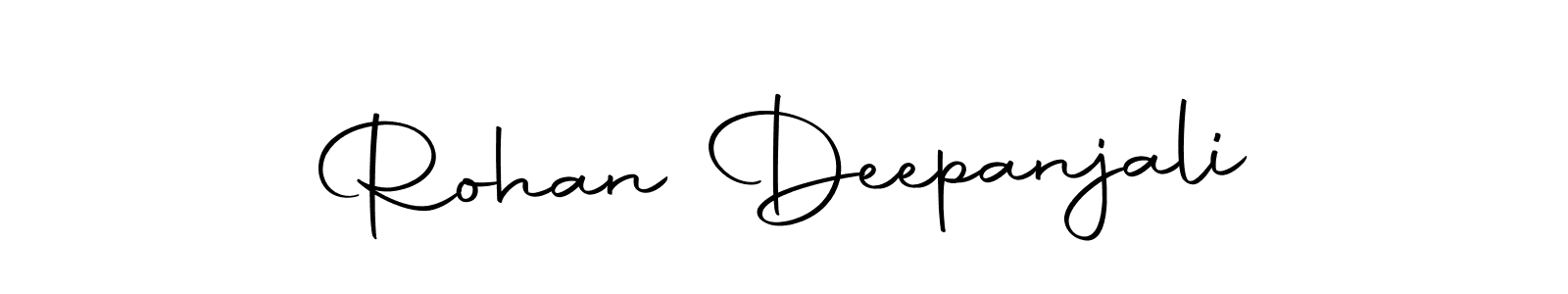 Similarly Autography-DOLnW is the best handwritten signature design. Signature creator online .You can use it as an online autograph creator for name Rohan Deepanjali. Rohan Deepanjali signature style 10 images and pictures png