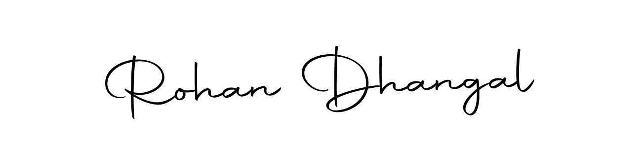 Make a beautiful signature design for name Rohan Dhangal. With this signature (Autography-DOLnW) style, you can create a handwritten signature for free. Rohan Dhangal signature style 10 images and pictures png