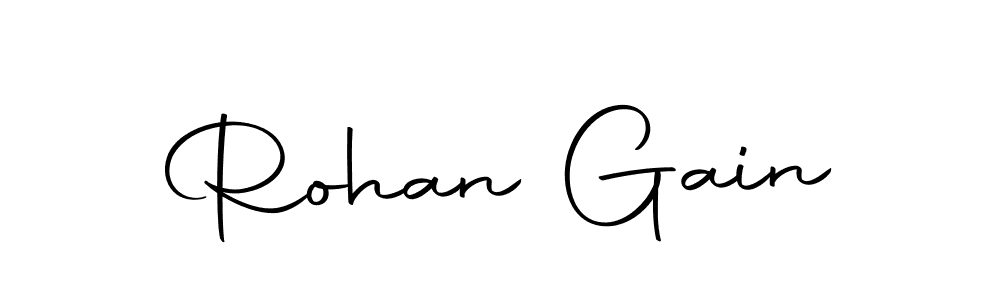 It looks lik you need a new signature style for name Rohan Gain. Design unique handwritten (Autography-DOLnW) signature with our free signature maker in just a few clicks. Rohan Gain signature style 10 images and pictures png