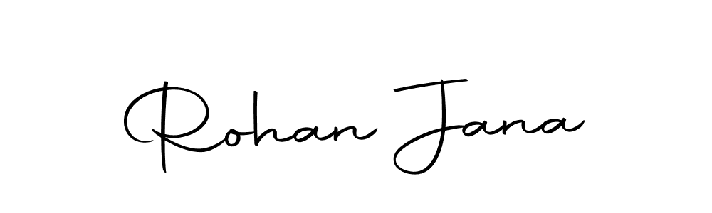 Create a beautiful signature design for name Rohan Jana. With this signature (Autography-DOLnW) fonts, you can make a handwritten signature for free. Rohan Jana signature style 10 images and pictures png