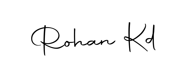 Rohan Kd stylish signature style. Best Handwritten Sign (Autography-DOLnW) for my name. Handwritten Signature Collection Ideas for my name Rohan Kd. Rohan Kd signature style 10 images and pictures png