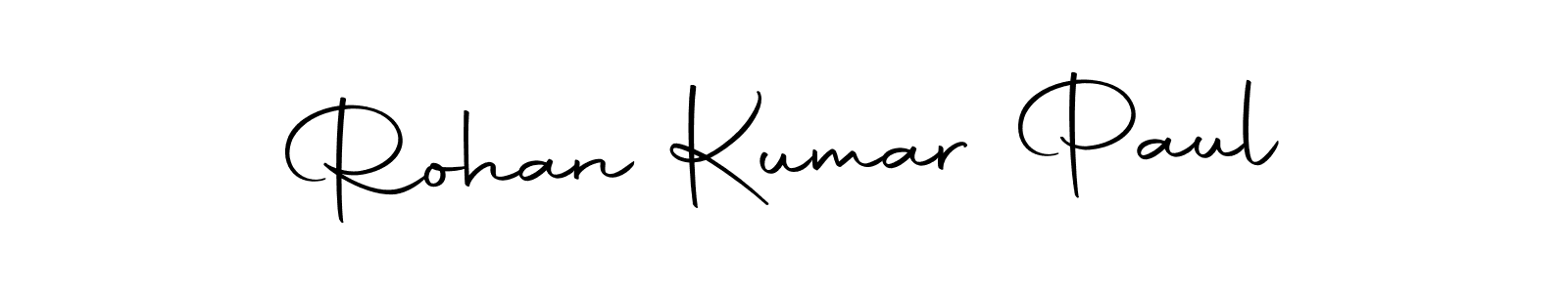 Design your own signature with our free online signature maker. With this signature software, you can create a handwritten (Autography-DOLnW) signature for name Rohan Kumar Paul. Rohan Kumar Paul signature style 10 images and pictures png