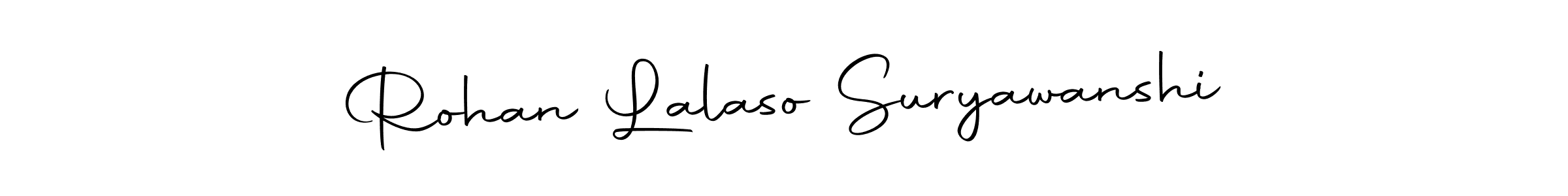 You can use this online signature creator to create a handwritten signature for the name Rohan Lalaso Suryawanshi. This is the best online autograph maker. Rohan Lalaso Suryawanshi signature style 10 images and pictures png
