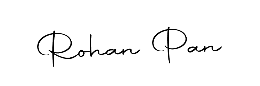 Create a beautiful signature design for name Rohan Pan. With this signature (Autography-DOLnW) fonts, you can make a handwritten signature for free. Rohan Pan signature style 10 images and pictures png