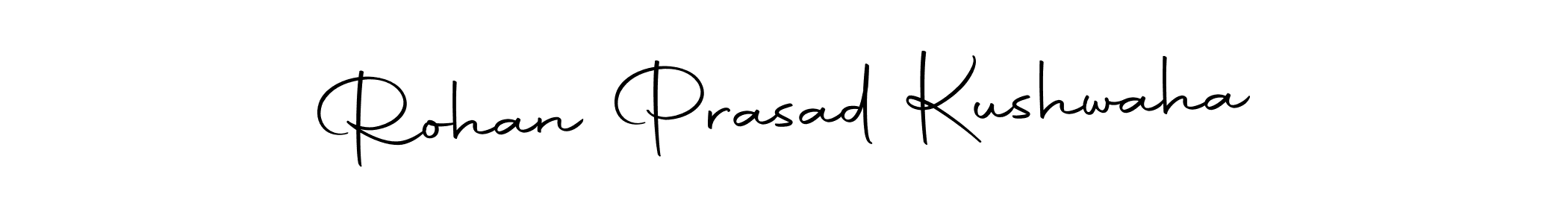 Rohan Prasad Kushwaha stylish signature style. Best Handwritten Sign (Autography-DOLnW) for my name. Handwritten Signature Collection Ideas for my name Rohan Prasad Kushwaha. Rohan Prasad Kushwaha signature style 10 images and pictures png