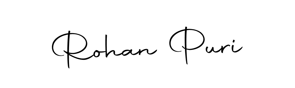 Autography-DOLnW is a professional signature style that is perfect for those who want to add a touch of class to their signature. It is also a great choice for those who want to make their signature more unique. Get Rohan Puri name to fancy signature for free. Rohan Puri signature style 10 images and pictures png