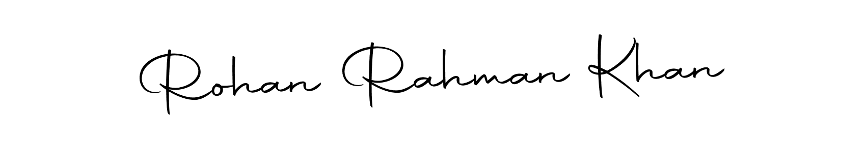 You can use this online signature creator to create a handwritten signature for the name Rohan Rahman Khan. This is the best online autograph maker. Rohan Rahman Khan signature style 10 images and pictures png