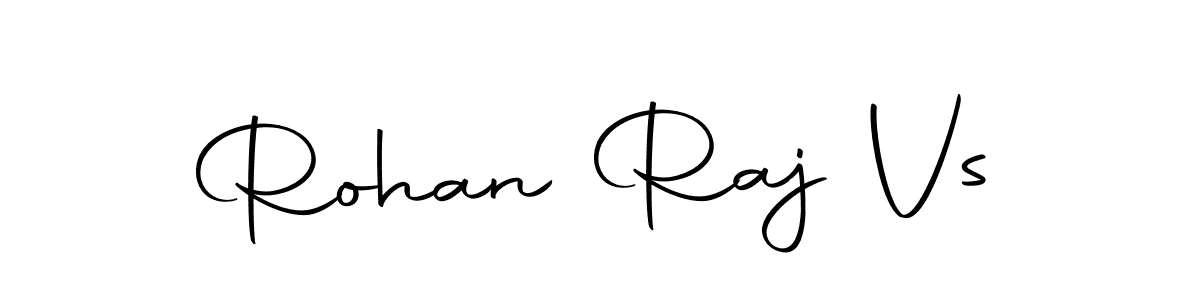 Also we have Rohan Raj Vs name is the best signature style. Create professional handwritten signature collection using Autography-DOLnW autograph style. Rohan Raj Vs signature style 10 images and pictures png