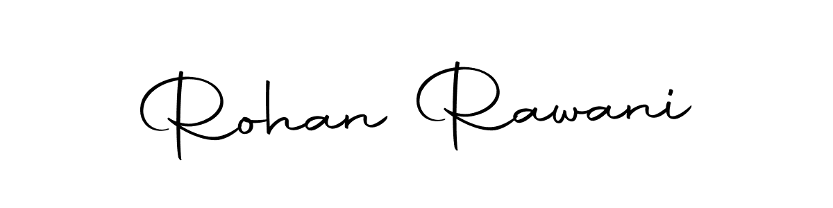 Autography-DOLnW is a professional signature style that is perfect for those who want to add a touch of class to their signature. It is also a great choice for those who want to make their signature more unique. Get Rohan Rawani name to fancy signature for free. Rohan Rawani signature style 10 images and pictures png