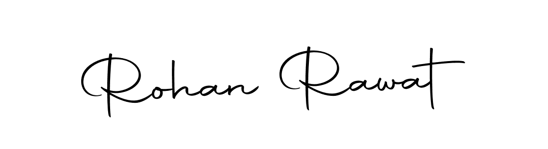 How to make Rohan Rawat name signature. Use Autography-DOLnW style for creating short signs online. This is the latest handwritten sign. Rohan Rawat signature style 10 images and pictures png