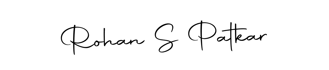 Make a beautiful signature design for name Rohan S Patkar. With this signature (Autography-DOLnW) style, you can create a handwritten signature for free. Rohan S Patkar signature style 10 images and pictures png