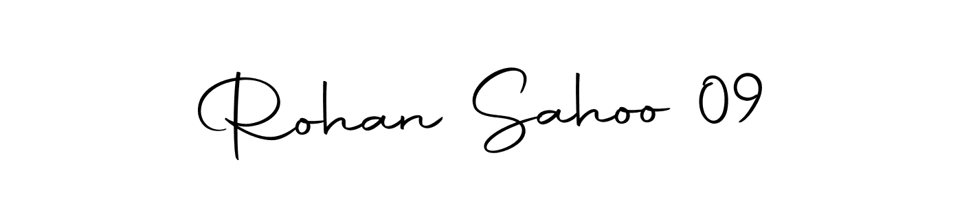 Create a beautiful signature design for name Rohan Sahoo 09. With this signature (Autography-DOLnW) fonts, you can make a handwritten signature for free. Rohan Sahoo 09 signature style 10 images and pictures png