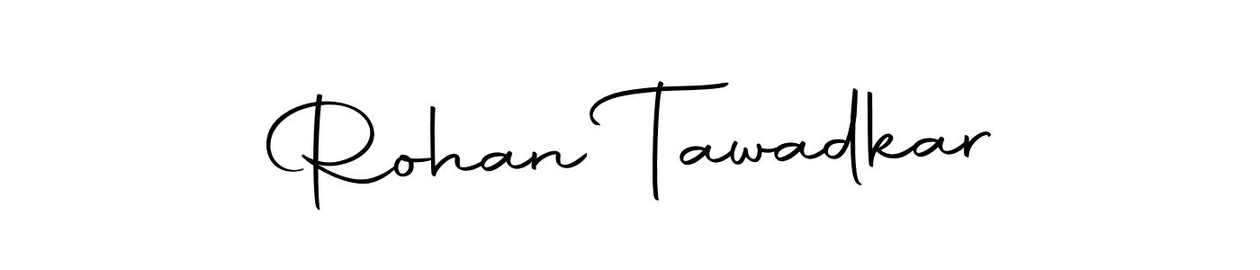 Make a short Rohan Tawadkar signature style. Manage your documents anywhere anytime using Autography-DOLnW. Create and add eSignatures, submit forms, share and send files easily. Rohan Tawadkar signature style 10 images and pictures png