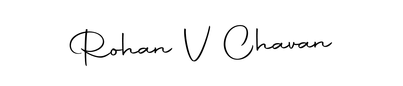 It looks lik you need a new signature style for name Rohan V Chavan. Design unique handwritten (Autography-DOLnW) signature with our free signature maker in just a few clicks. Rohan V Chavan signature style 10 images and pictures png