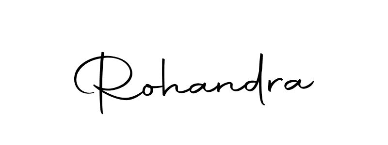 The best way (Autography-DOLnW) to make a short signature is to pick only two or three words in your name. The name Rohandra include a total of six letters. For converting this name. Rohandra signature style 10 images and pictures png