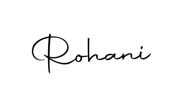 How to make Rohani signature? Autography-DOLnW is a professional autograph style. Create handwritten signature for Rohani name. Rohani signature style 10 images and pictures png