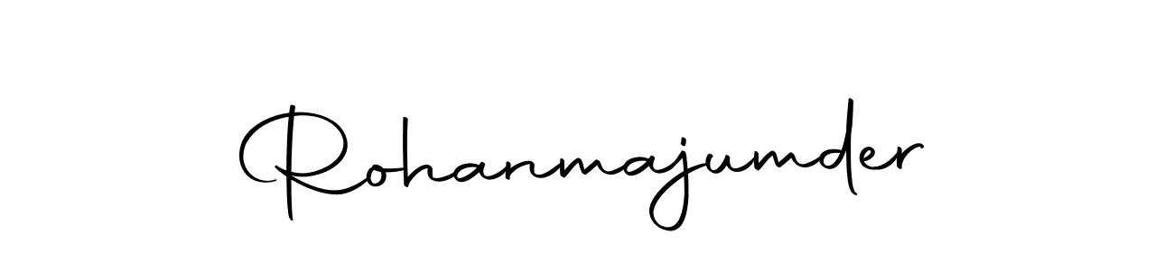 Use a signature maker to create a handwritten signature online. With this signature software, you can design (Autography-DOLnW) your own signature for name Rohanmajumder. Rohanmajumder signature style 10 images and pictures png